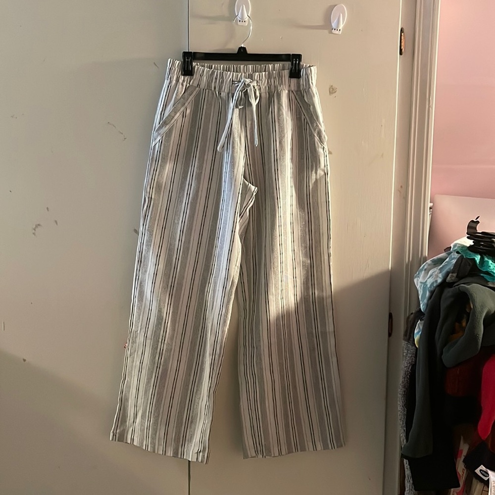 NWT - Wide Leg Linen Pants